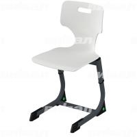 Стул ученический регулируемый «L 40x20» на плоскоовальной трубе в Воронеже