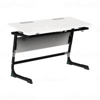 Стол ученический 2-местный регулируемый по высоте и наклону «L 50x30» в Воронеже